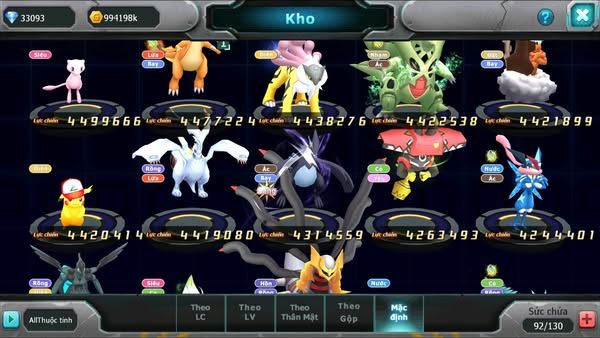 MÃ : #TTS2715 - SV 1053 - TOP19 - 33K KC V13 - 500 SÁCH - HOOH DYNAMAX WHITE DYNAMAX BLAKC BC UNVOA CẶP CÁ BÁ CHỦ LUGIA BÁ CHỦ THẦN GIÓ BC MEW GIÁP BC