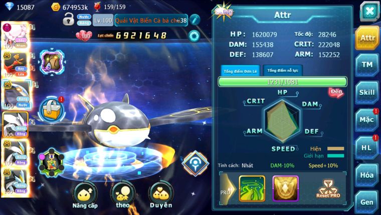 MÃ : #TTS2714 - SV 1120 - TOP43 - V12 - TEAM NHAM DYNAMAX HOOH BÁ CHỦ QVBC BÁ CHỦ UNVOA WB BÁ CHỦ QVLD BÁ CHỦ ZOROA QUÁ NGON