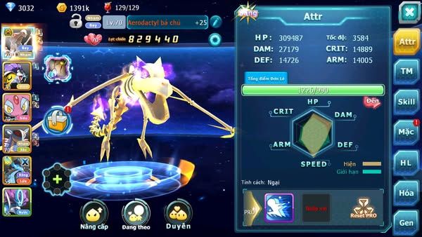MÃ : #TTS2713 - SV 1732 - TOP30 - V5 -3K KC - RX BÁ CHỦ RAIKOU MESPJT AMDLO