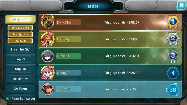 MÃ : #TTS2713 - SV 1732 - TOP30 - V5 -3K KC - RX BÁ CHỦ RAIKOU MESPJT AMDLO