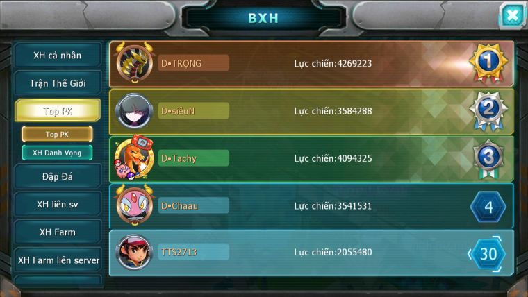 MÃ : #TTS2713 - SV 1732 - TOP30 - V5 -3K KC - RX BÁ CHỦ RAIKOU MESPJT AMDLO