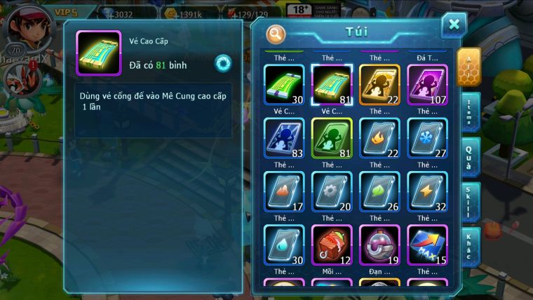 MÃ : #TTS2713 - SV 1732 - TOP30 - V5 -3K KC - RX BÁ CHỦ RAIKOU MESPJT AMDLO