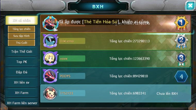 MÃ : #TTS2723 - SV 1550 - 8K5 KC - HOOH BÁ CHỦ CẶP LATI BÁ CHỦ MEW GIÁP LUGIA