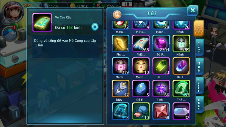 MÃ : #TTS2727 - SV 1616 - 11K KC - HOOH BÁ CHỦ GROUDON BÁ CHỦ CELEBI