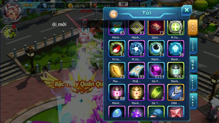 MÃ : #TTS2735 - SV 1690 - TOP16 - UNVOA HOOH GROUDON GOODRA REGIGIGAS CELEBI