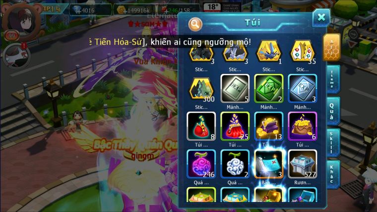 MÃ : #TTS2734 - SV1659 - TOP60 - VUA KHIÊN BÁ CHỦ V14 - CẶP LATI BÁ CHỦ DIANCIE BC HOOH PR DIALGA