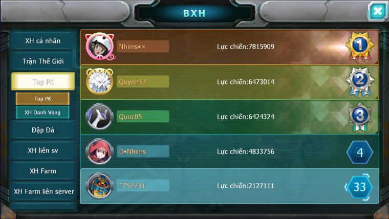 MÃ : #TTS2731 - SV 1714 - V5 - TOP33 - ZEVIL CELEBI AMDLO LATI VICTINI