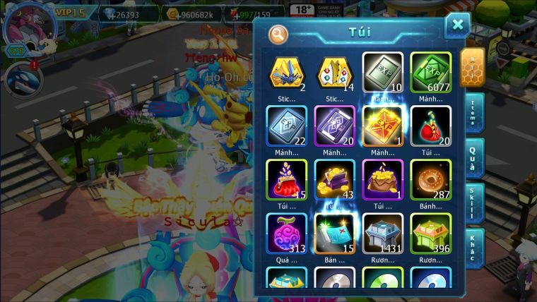 MÃ : #TTS2736 - SV 558 - TOP 6 - 700 SÁCH - V15 - 4K MT - WB CỘNG HƯỞNG DYNAMAX RAYQUZA DYNAMAX HOOPA BÁ CHỦ HOOH DYNAMAX NHIỀU PET HT