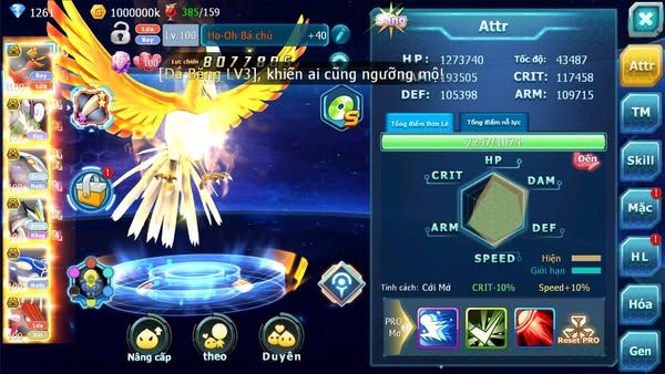 MÃ : #TTS2751 -SV1656 -V11 - HOOH BÁ CHỦ THẦN GIÓ BC CẶP CÁ BÁ CHỦ BLACK BÁ CHỦ UNVOA