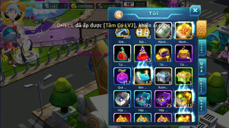 MÃ : #TTS2751 -SV1656 -V11 - HOOH BÁ CHỦ THẦN GIÓ BC CẶP CÁ BÁ CHỦ BLACK BÁ CHỦ UNVOA