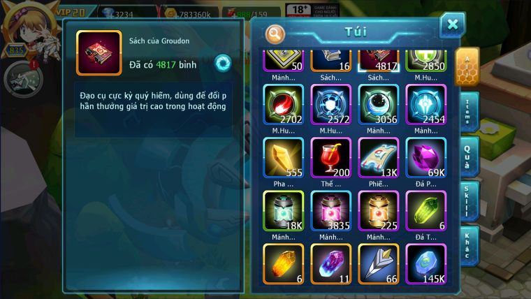 MÃ : #TTS2756 - SV 273 - V20 - 4K8 SÁCH - TOP 7 - WHITE BLACK HOOH CỘNG HƯỞNG DYNAMAX NỀN SIÊU CAO - RAY BC SÉT ĐỒ BAO LA PET CỰC NHIỀU HOT