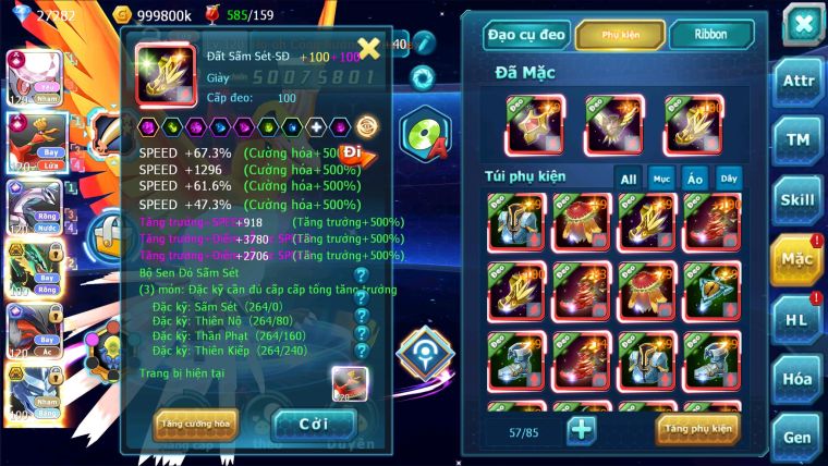 MÃ : #TTS2760 - SV 207 - TOP 3 - 1K SÁCH - 27K KC - DIANCIE  - HOOH - PALKIA - YVETAL CỘNG HƯỞNG MAX DYNAMAX QUÁ NGON CHO AE ĐÁNH CHAMPION ĐP CAO