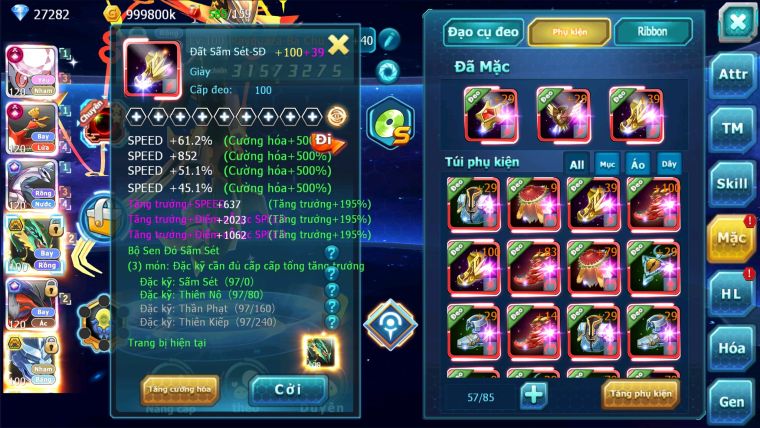 MÃ : #TTS2760 - SV 207 - TOP 3 - 1K SÁCH - 27K KC - DIANCIE  - HOOH - PALKIA - YVETAL CỘNG HƯỞNG MAX DYNAMAX QUÁ NGON CHO AE ĐÁNH CHAMPION ĐP CAO