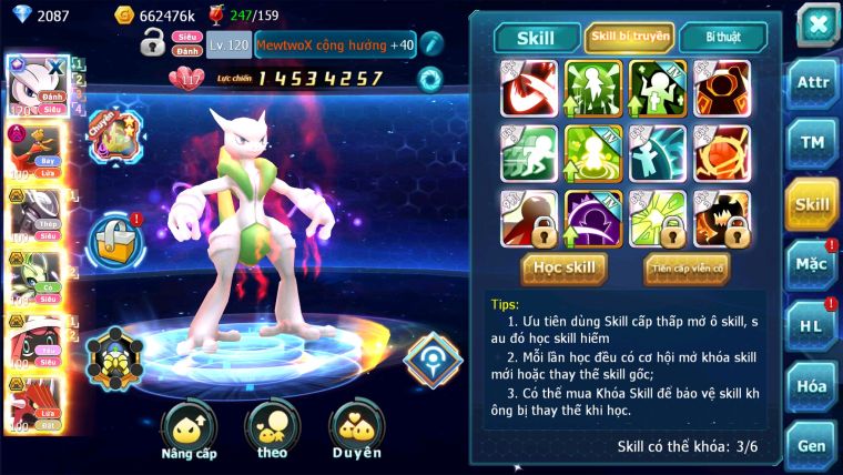 MÃ : #TTS2758 - SV 1526 - TOP26 - V10 - MEWTWO X CỘNG HƯỞNG FULL HOOH , HOOH DYNAMAX MEW GIÁP BC CELEBI BC TAPU FINI QUÁ NGON