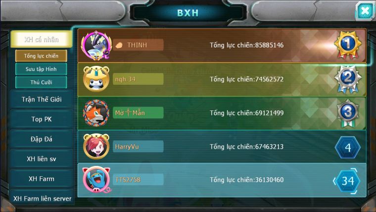 MÃ : #TTS2758 - SV 1526 - TOP26 - V10 - MEWTWO X CỘNG HƯỞNG FULL HOOH , HOOH DYNAMAX MEW GIÁP BC CELEBI BC TAPU FINI QUÁ NGON