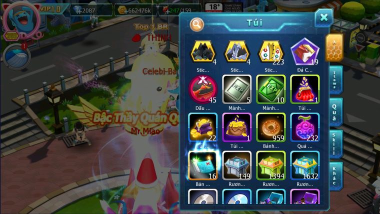 MÃ : #TTS2758 - SV 1526 - TOP26 - V10 - MEWTWO X CỘNG HƯỞNG FULL HOOH , HOOH DYNAMAX MEW GIÁP BC CELEBI BC TAPU FINI QUÁ NGON