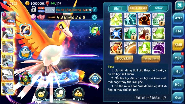 MÃ : #TTS2764 - SV 232 - TOP17 - V14 - HOOH CH DYNAMAX WHITE DYNAMAX BLACK BC UNVOA CẶP LATI BC NHIỀU PET BÁ CHỦ ĐỘT PHÁ CỰC CAO