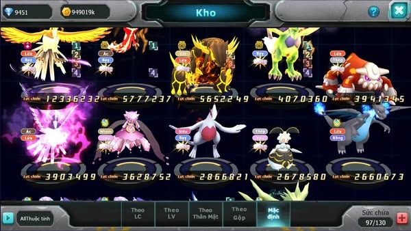 MÃ : #TTS2763 - SV 1626 - V12 - 400 SÁCH - HOOH DYNAMAX YVETAL BC QVLD BC THẦN GIÓ BC HENTRAN DRAK HOOH DIANCIE LUGIA