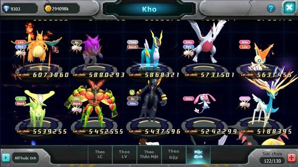 MÃ : #TTS2761 - SV 1275 - TOP8 - HOOH CH DYNAMAX YVETAL CH VUA KHIÊN BC RAYQUAZA BC THẦN GIÓ BC DIANCIE BC UNVOA