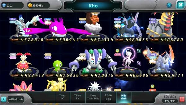 MÃ : #TTS2761 - SV 1275 - TOP8 - HOOH CH DYNAMAX YVETAL CH VUA KHIÊN BC RAYQUAZA BC THẦN GIÓ BC DIANCIE BC UNVOA