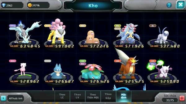MÃ : #TTS2767 - SV 1694 - V7 - TOP 26 - 185 SÁCH - UNVOA MEWTWO BÁ CHỦ