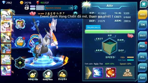 MÃ : #TTS2767 - SV 1694 - V7 - TOP 26 - 185 SÁCH - UNVOA MEWTWO BÁ CHỦ