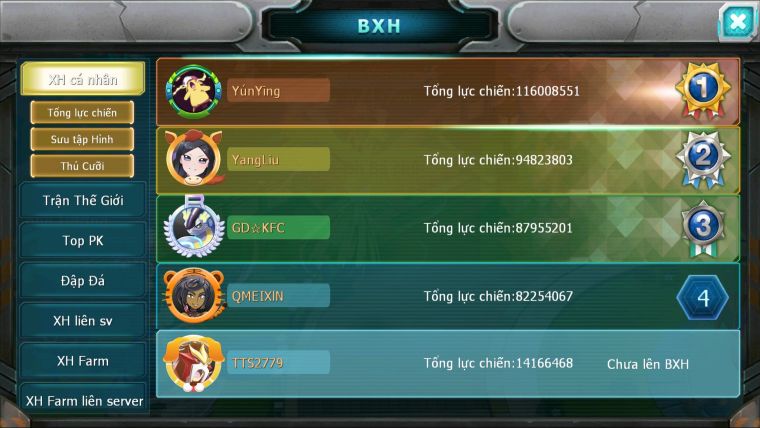 MÃ : #TTS2779 - SV1512 V10 - HOOH DYNAMAX QVLD BC THẦN GIÓ BC YVETAL BC CẶP LATI BC