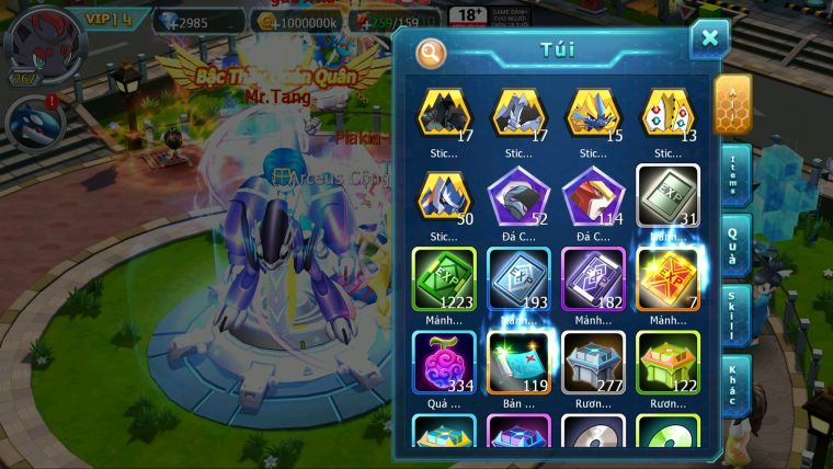 MÃ : #TTS2800 -SV 1145 - TOP32 - V14 - 570 SÁCH - HOOPA BÁ CHỦ BTAA BC MEW GIÁP BC PAL BC CẶP LATI BC TAPU LELE BC
