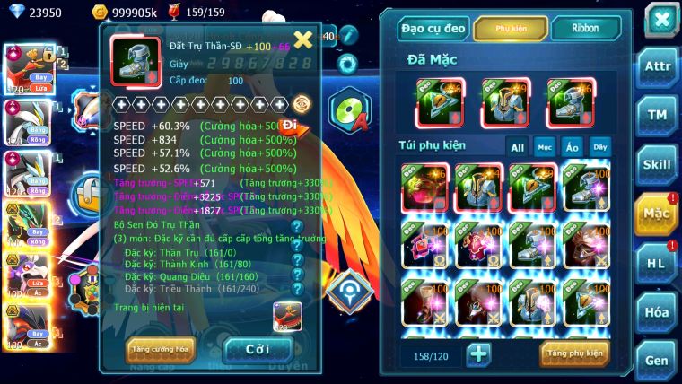 MÃ : #TTS2804 - SV 1165 - V15 - TOP 6-9 V15 - HOOH CH DYNAAMX WB CH DYNAMAX RAY BC DRAK HOOH BC YVETAL BC THẦN GIÓ BC RẮN BĂNG