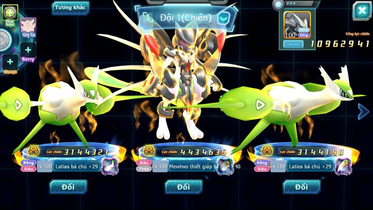 MÃ : #TTS2822 - SV 1182 - 14K KC - 470 SÁCH - MEW GIÁP BÁ CHỦ CẶP LATI BÁ CHỦ UNVOA HOOH THẦN GIÓ ZEVIL GROUDON VV