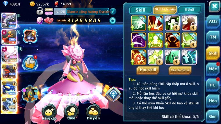 MÃ : #TTS2825 - SV 1046 - TOP1 ALL CỨNG - V14 - 40K KC 1K3 SÁCH - PALKIA CỘNG HƯỞNG HOOH CH DYNAMAX DIANCIE CH DYNAAMX 3 TEAM SIÊU CHUẨN NHIỀU PET HUYỀN THOẠI BÁ CHỦ