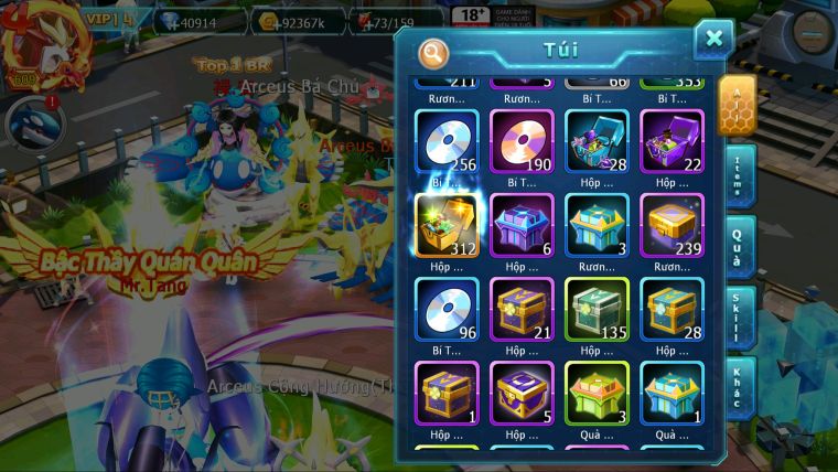 MÃ : #TTS2825 - SV 1046 - TOP1 ALL CỨNG - V14 - 40K KC 1K3 SÁCH - PALKIA CỘNG HƯỞNG HOOH CH DYNAMAX DIANCIE CH DYNAAMX 3 TEAM SIÊU CHUẨN NHIỀU PET HUYỀN THOẠI BÁ CHỦ
