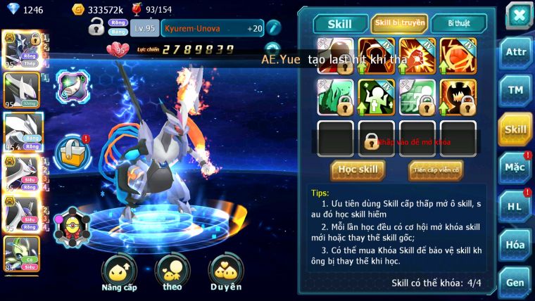 MÃ : #TTS2838 - SV 1652 - V12 - 300 SACH - DIALGA BÁ CHỦ CẶP LATI BÁ CHỦ ARC ST ARC BÁ CHỦ QUÁ NGON