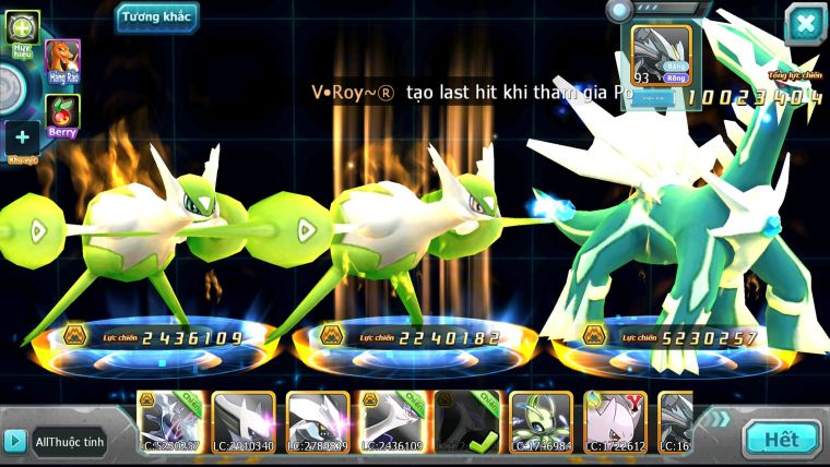 MÃ : #TTS2838 - SV 1652 - V12 - 300 SACH - DIALGA BÁ CHỦ CẶP LATI BÁ CHỦ ARC ST ARC BÁ CHỦ QUÁ NGON
