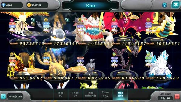 MÃ : #TTS2846 - SV 706 - TOP 25 - HOOH DYNAMAX CẶP CÁ BÁ CHỦ  MON BÁ CHỦ GIRATINA BC QVLD BC