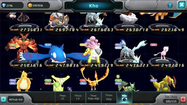 MÃ : #TTS2852 - SV 1118 - TOP46 - V9 - HOOH DYNAMAX DIANCIE DYNAMAX UNVOA DRAK HOOH QVLD BC LUGIA BC CẶP LATI BC NHIỀU PET HT