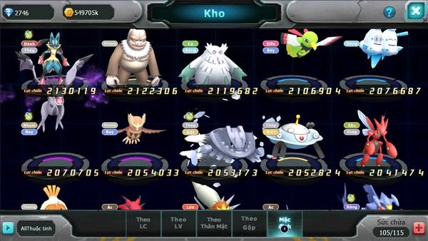 MÃ : #TTS2852 - SV 1118 - TOP46 - V9 - HOOH DYNAMAX DIANCIE DYNAMAX UNVOA DRAK HOOH QVLD BC LUGIA BC CẶP LATI BC NHIỀU PET HT