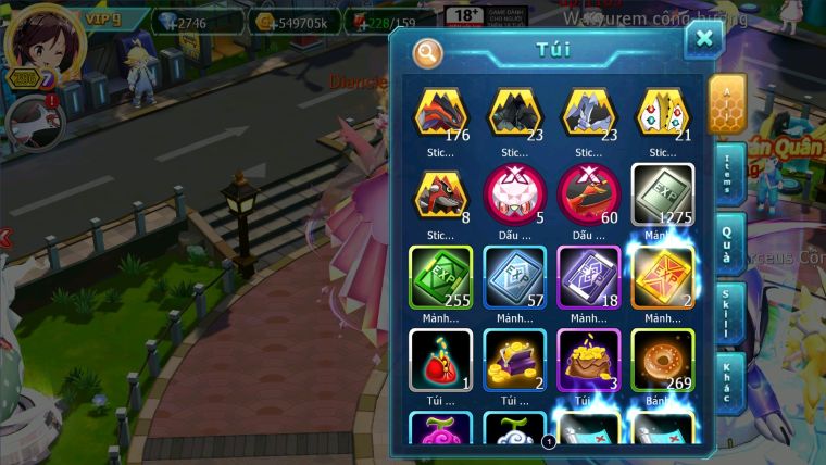 MÃ : #TTS2852 - SV 1118 - TOP46 - V9 - HOOH DYNAMAX DIANCIE DYNAMAX UNVOA DRAK HOOH QVLD BC LUGIA BC CẶP LATI BC NHIỀU PET HT