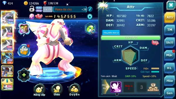 MÃ : #TTS2851 - SV 1729 - TOP 17LC - V9 - PALKIA BÁ CHỦ CẶP LATI BÁ CHỦ RAIKOU AMDLO