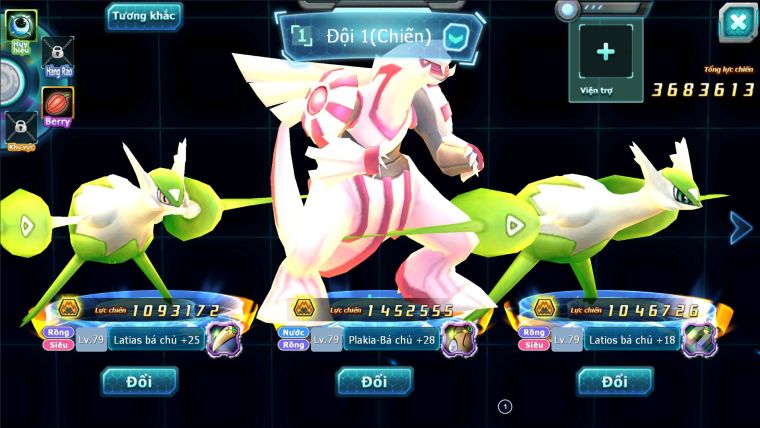 MÃ : #TTS2851 - SV 1729 - TOP 17LC - V9 - PALKIA BÁ CHỦ CẶP LATI BÁ CHỦ RAIKOU AMDLO