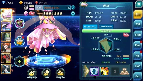 MÃ : #TTS2850 - SV1525 - DIANCIE TAPU FINI SAKAKAPALKIA ARC