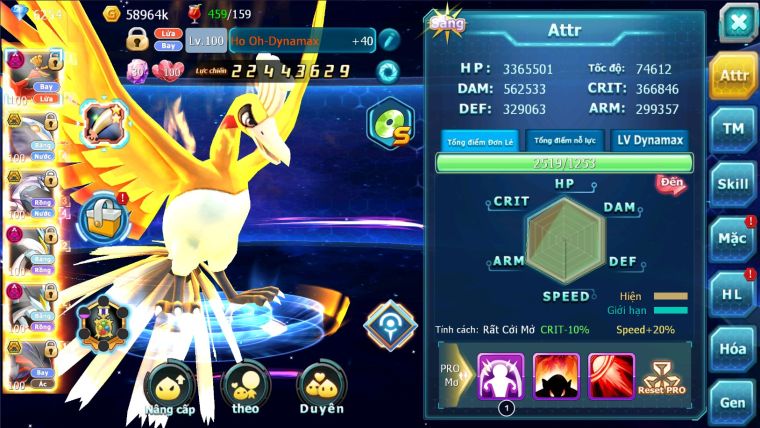 MÃ : #TTS2862 - SV 876 - TOP26 - V12 - HOOH DYNAMAX YVETAL BC THẦN GIÓ BC CẶP CÁ BC WHITE BLACK DYNAMAX UNVOA MEW GIÁP BC QUÁ NGON