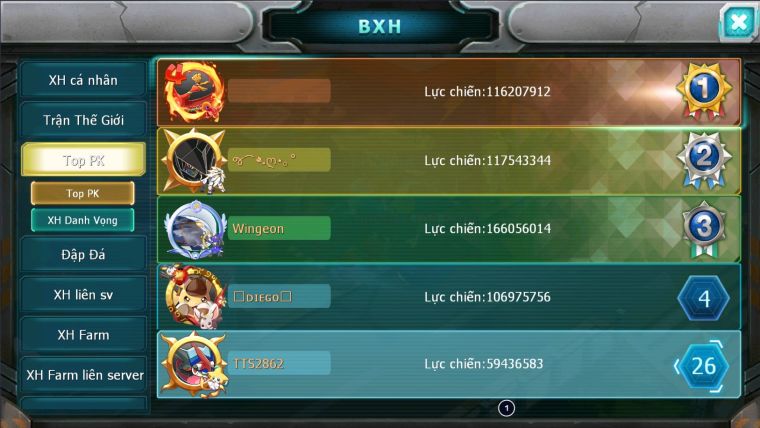 MÃ : #TTS2862 - SV 876 - TOP26 - V12 - HOOH DYNAMAX YVETAL BC THẦN GIÓ BC CẶP CÁ BC WHITE BLACK DYNAMAX UNVOA MEW GIÁP BC QUÁ NGON