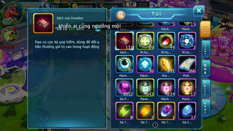 MÃ : #TTS2860 - SV 1668 - V14 - KORRAIDON +8 RẺ NHẤT :)) AE NÔNG DÂN VỀ CÀY CHAY QUÁ NGON