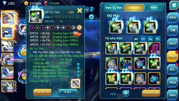 MÃ : #TTS2859 SV 1645 - V9 - CẶP CÁ BÁ CHỦ UNVOA PALKIA TEAM NƯỚC