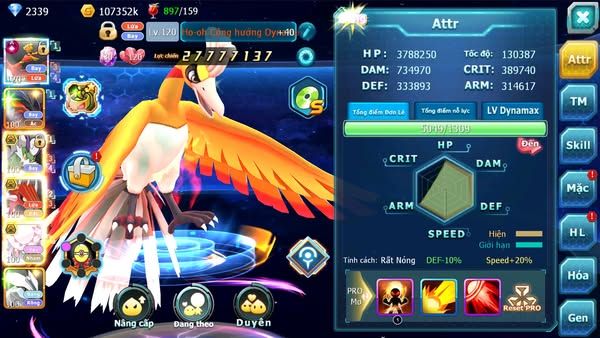 MÃ : #TTS2875 - SV 1194 - TOP 18 - HOOH CH DYNAMAX LC CHỈ SỐ SIÊU KHỦNG YVETAL THẦN GIÓ BC QVLD BC DIANCIE BC UNVOA VV