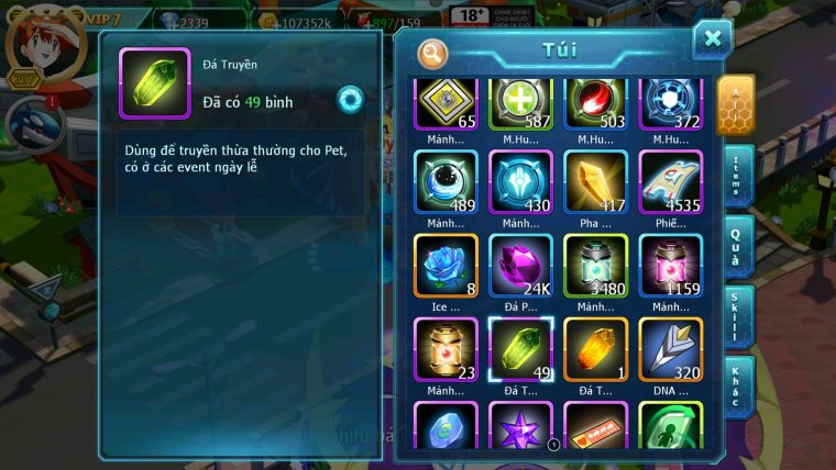 MÃ : #TTS2875 - SV 1194 - TOP 18 - HOOH CH DYNAMAX LC CHỈ SỐ SIÊU KHỦNG YVETAL THẦN GIÓ BC QVLD BC DIANCIE BC UNVOA VV