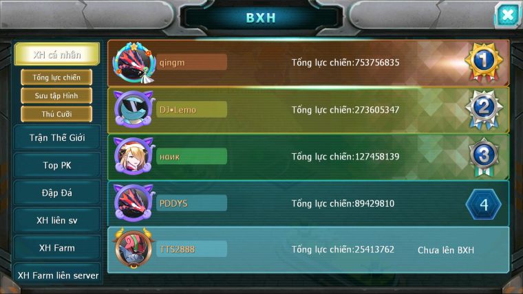MÃ : #TTS2888 - SV 1541 - V11 - 16K7 KC HOOH DYNAMAX DRAK HOOH THẦN GIÓ BC QVLD BC UNVOA CẶP LATI ASH CHAR