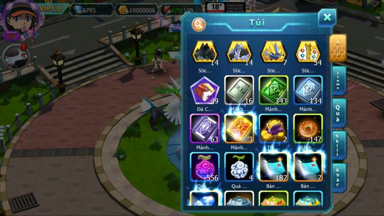 MÃ : #TTS2899 - SV 1447 - V10 - HOOH DYNAMAX UNVOA BLACK BC QVLD BC YVETAL BC LUGIA BC THẦN GIÓ BC QUÁ NGON