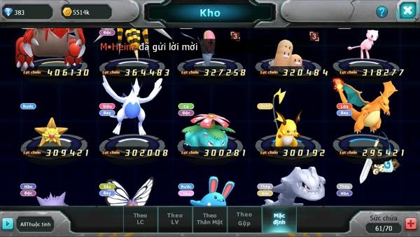 MÃ : #TTS2896 - SV 1730 - DIANCIE RẮN BĂNG SAKATAKA AMDLO GROUDON
